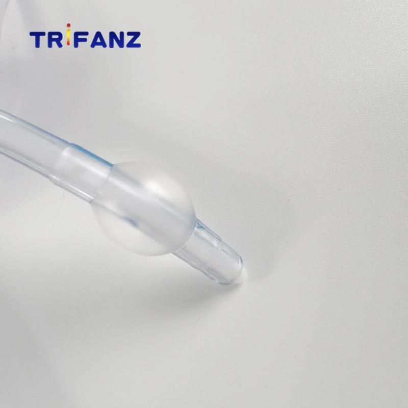 Medical Disposable PVC Tracheostomy Tube Reinforced Tracheostomy Tube Without Cuffed