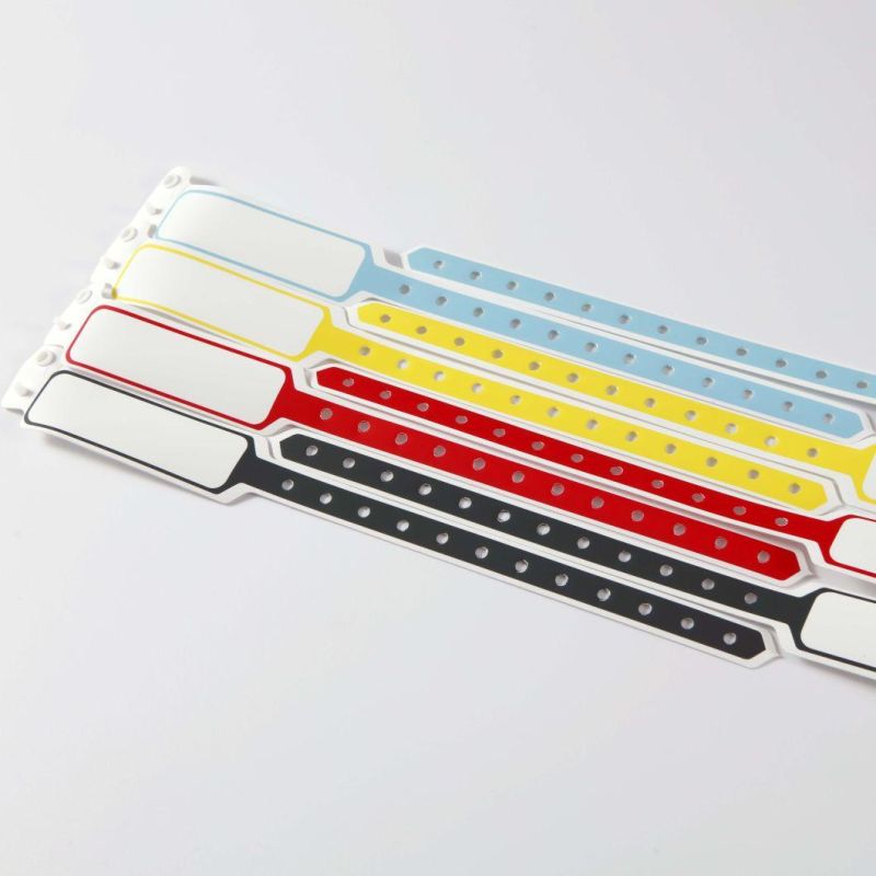 Disposable Plastic Write-on Hospital Patient ID Wristband for Baby