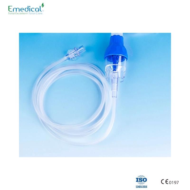 Oxygen&Aerosol Therapy T Connector Mouth Piece Medical Nebulizer