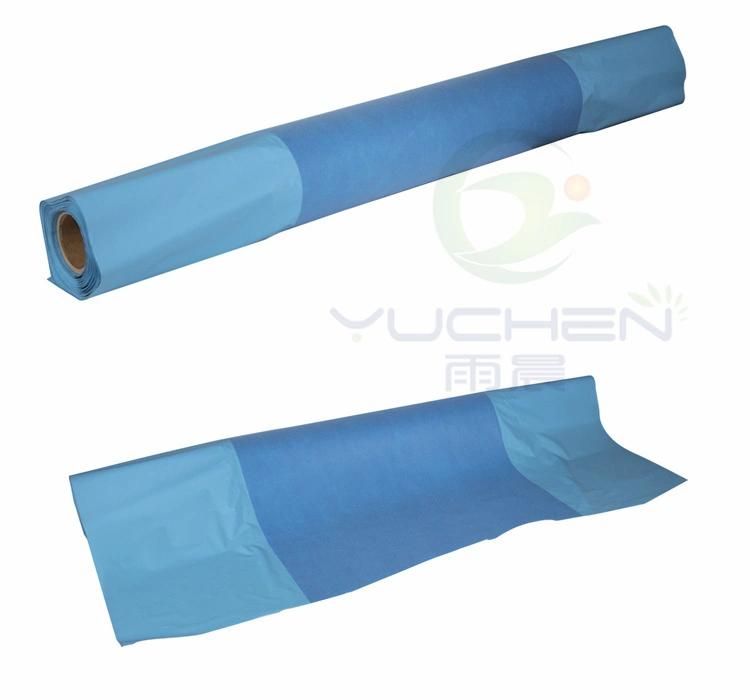 Good Quality PE Film Laminated SMS Non Woven for Disposable Medical Surgical Back Table Cover