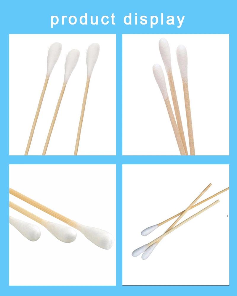 Cotton Applicator Sterile Swabs Sticks Sterile Plastic Cotton Tip Applicator Swabs Tipped Applicators