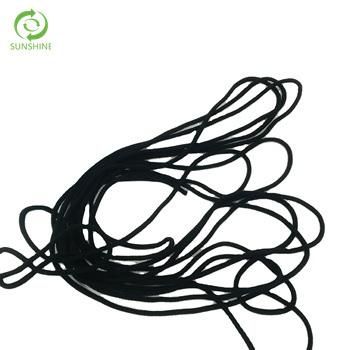 3mm Nylon Spandex Earloop Cord Band for Face Mask