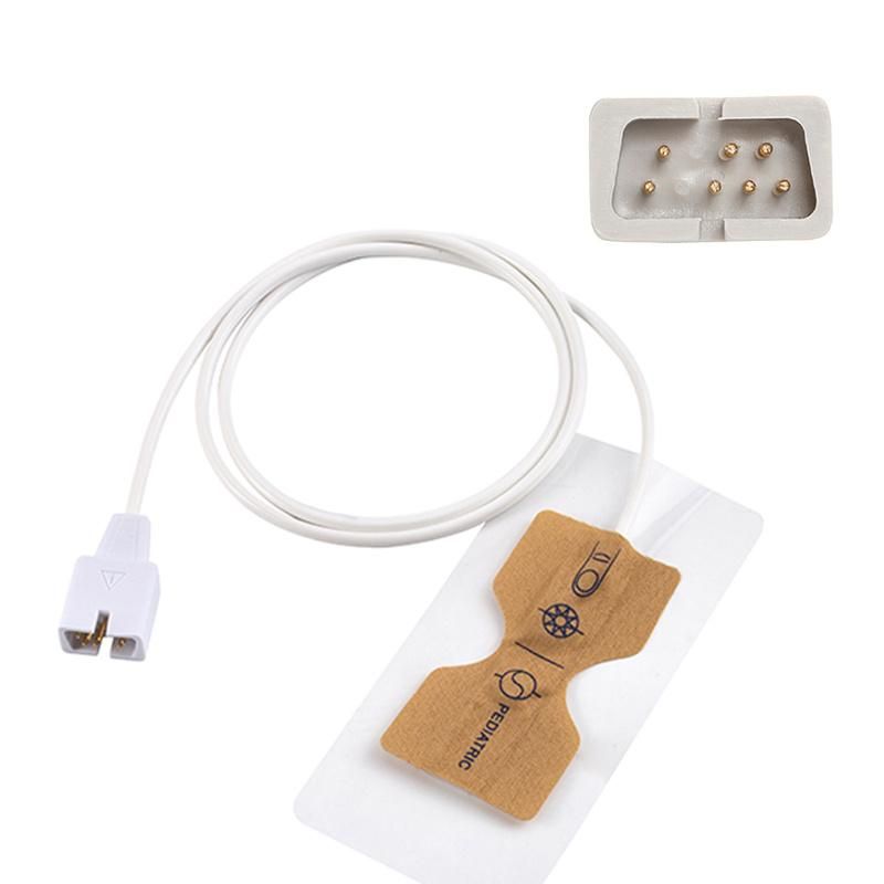 Disposable SpO2 Sensor Striped Pediatric Probes for Nellcor 7p