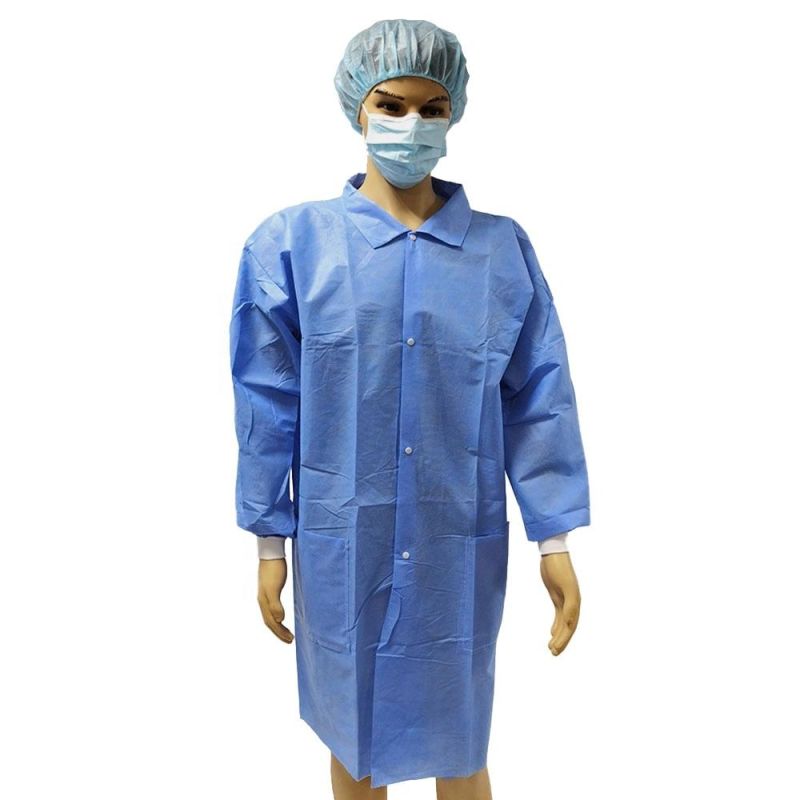 Single Use General Purpose Disposable PPE Lab Coats