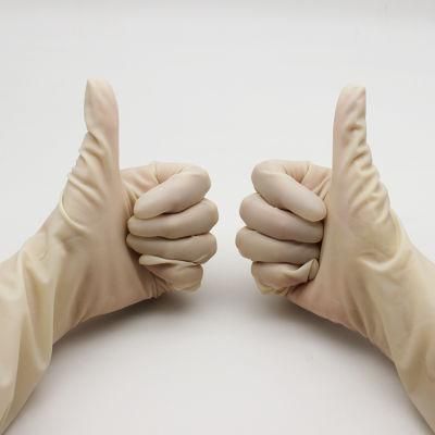 Gynaecological Gloves Latex Powder Free Sterile with High Quality for Hospital