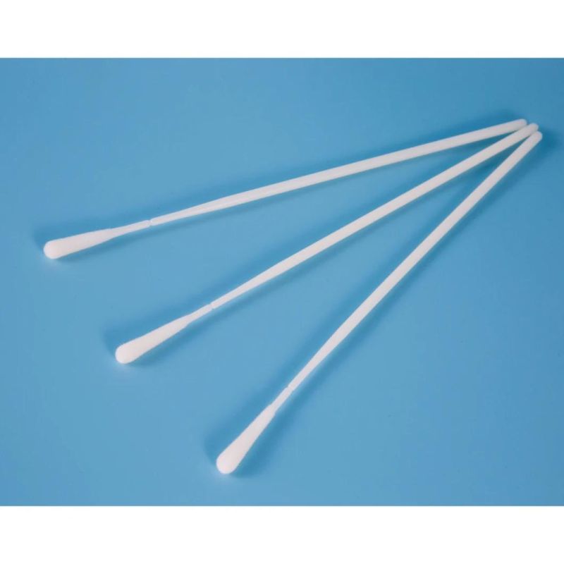 Disposable Flocked Np Collection Sampler Nasal/Throat Swab