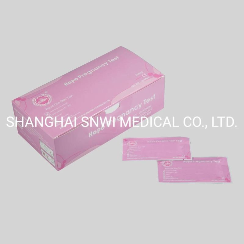 High Sensitivity One Step Medical Diagnostic HCG Pregnancy Ovulation Lh Urine Rapid Test Kit