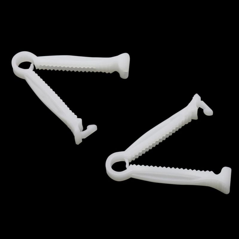 25 PCS Livestock Breeding Tool Disposable Suckling Pigs Umbilical Cord Clip Dog Cat Rabbit Umbilical Cord Hemostatic Clip