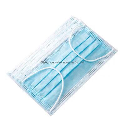 3-Ply Non-Woven Medical Hospital Surgical Protective Face Mask with Ce