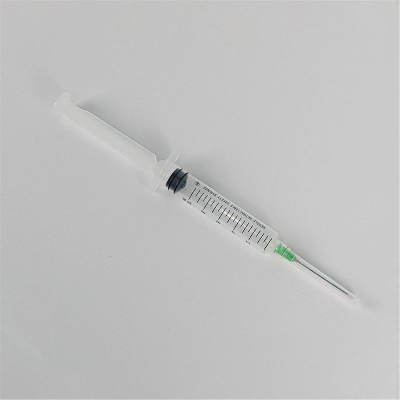 Factory Retractable Syringe Disposable 10cc Syringe