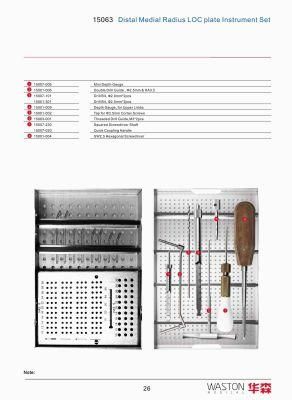 Distal Medial Radius Loc Plate Surgical Instrument Set