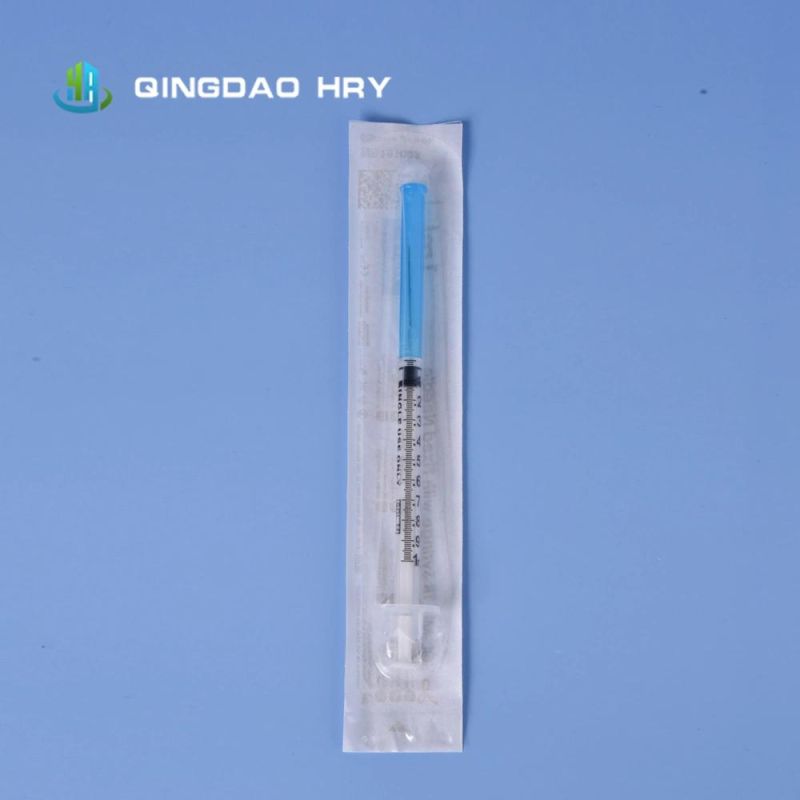 CE FDA 510K Approved Low Dead Space Syringe with Needle