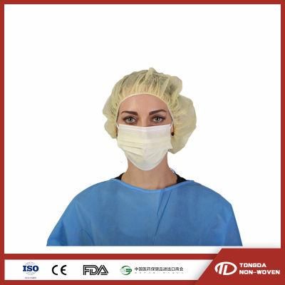 Directly Manufacturer 3 Ply Disposable Nonwoven Medical Face Mask Surgical Mask