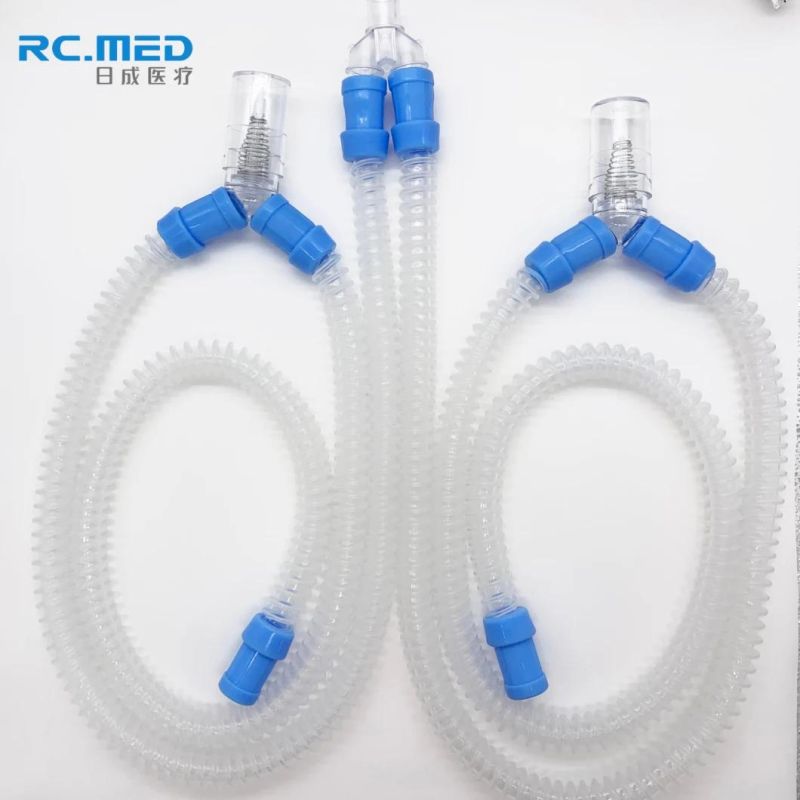 Silicone Breathing Respiratory Circuit, Promotional Ce Certified Adult Breathing Circuit