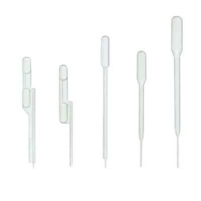 Laboratory Products 70UL Double-Balloon Disposable Plastic PE Material Medical Pasteur Pipette