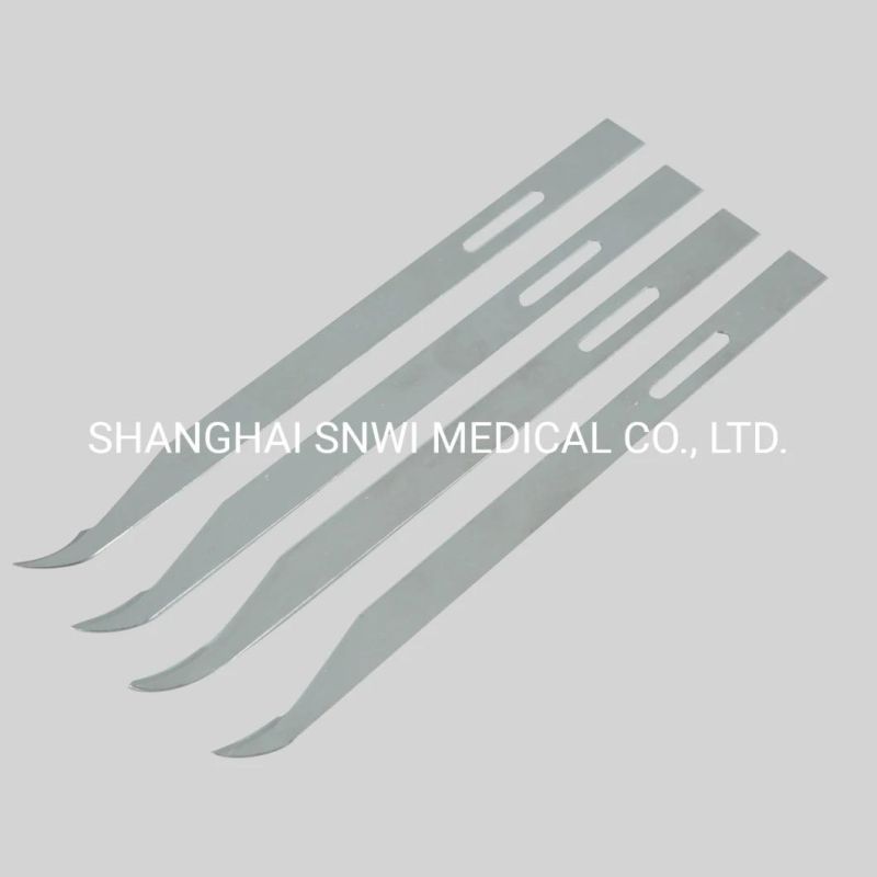 Disposable Medical Carbon Stainless Steel Scalpel Surgical Blade with CE/ISO 13485 Certification