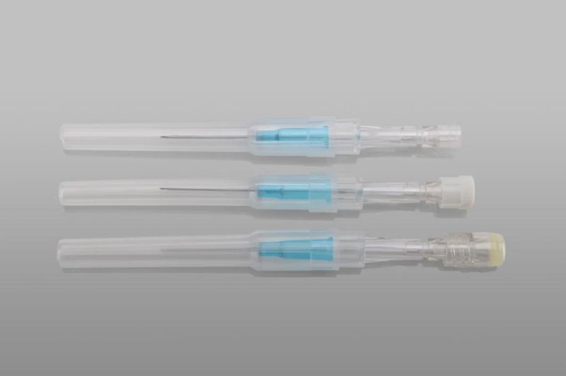 Certified I. V. Cannula with Injection Port