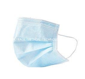 in Stock China Face Mask 3ply Earloop Masque Disposable Medical Face Mask