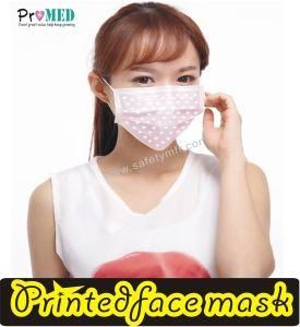 Nonwoven Spunlace Soft Printed Face Mask