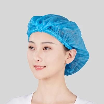 Disposable PP Nonwoven Fabric Machine 21inch Bouffant Mob Cap/Clip Cap