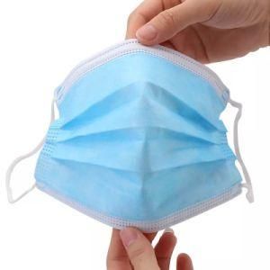 3ply Non Woven Adult Protective Earloop Disposable Respiratory Face Mask