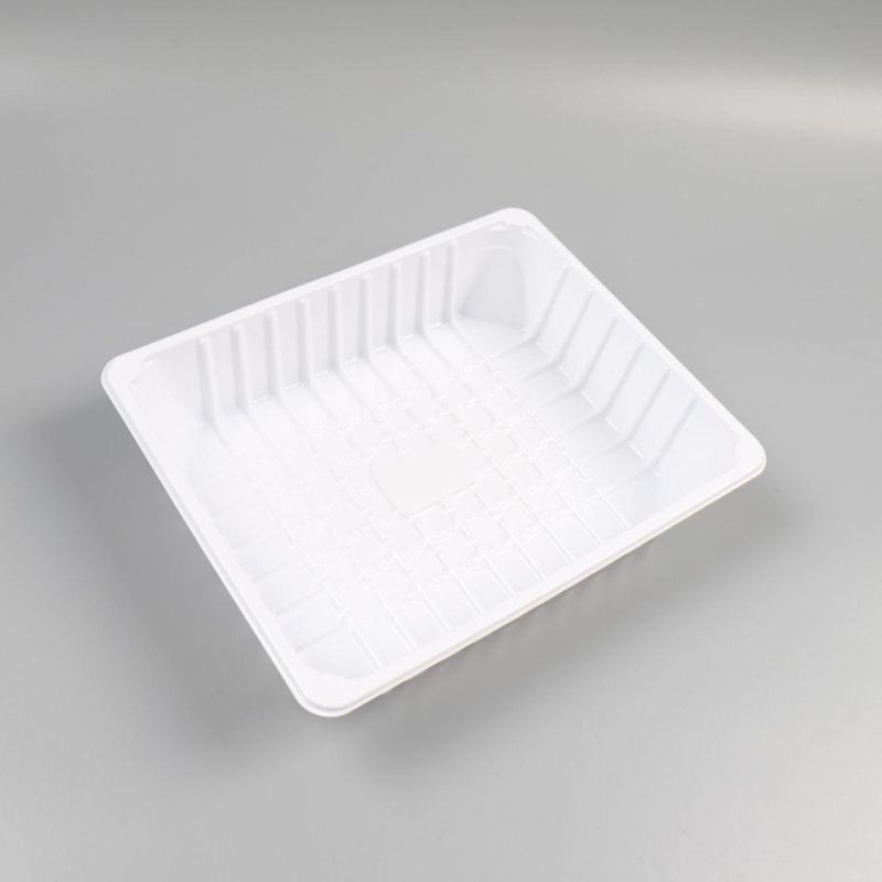 27.5X22.2X6.1cm Disposable Plastic Tray Big Pallet for Medical Hospital