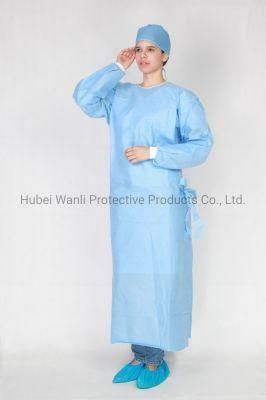 Non-Woven Fabric Surgical Gown/Disposable Dental Gown