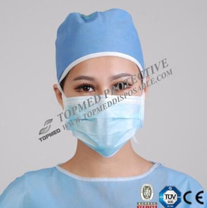 Non Woven 3 Ply Face Mask Medical Surgical Face Mask