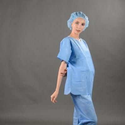 High Quality Nonwoven Nurse Scrub Suit, Scrub Set