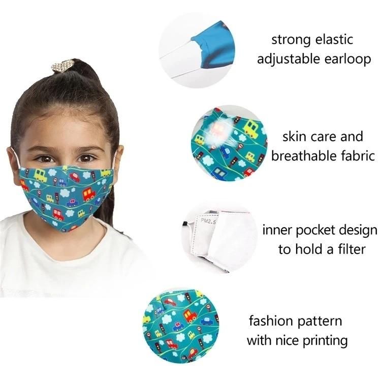 2020 Unisex Custom Printed Logo Facemask Reusable Washable Anti Dust Mouth Facemask