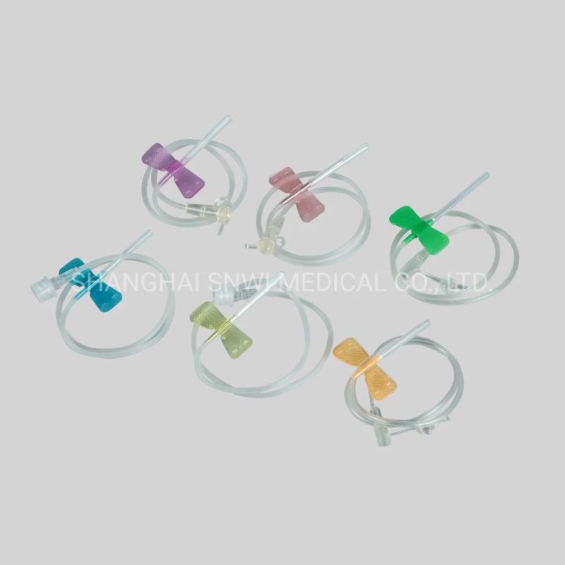 CE&ISO Certification Medical Disposable Sterile Scalp Vein Set Infusion Needle