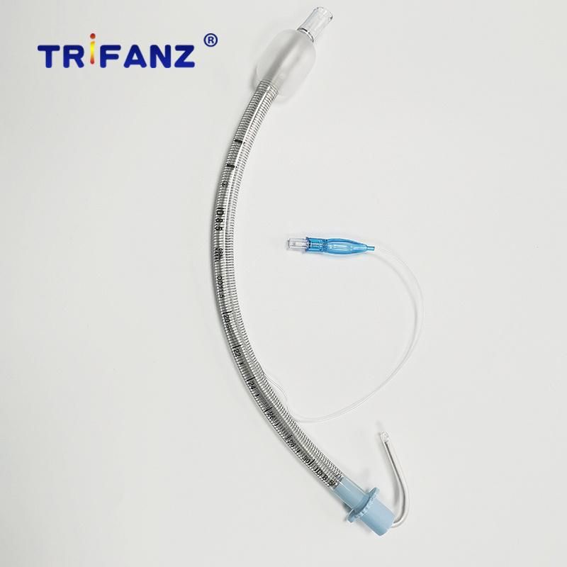 Disposable PVC Latex Free Reinforced Endotracheal Tube Cuffed