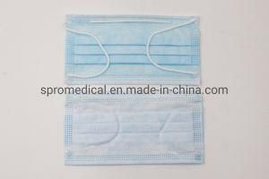 Doc Ce ASTM F2100 Non-Sterile Surgical Mask 3-Ply Adult Disposable Earloop Filter White Flat Surgical Mask