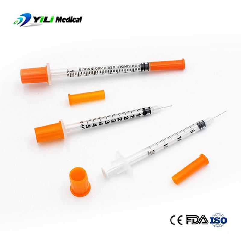 Medical Safety Insulin Syringe Disposable Pen Needle 0.3ml, 0.5ml, 1ml