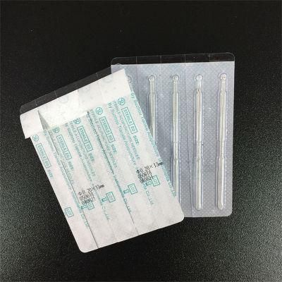 Chinese Manufacturer Sterile Alloy Handle Acupuncture Needle for Medical Without Guide Tube