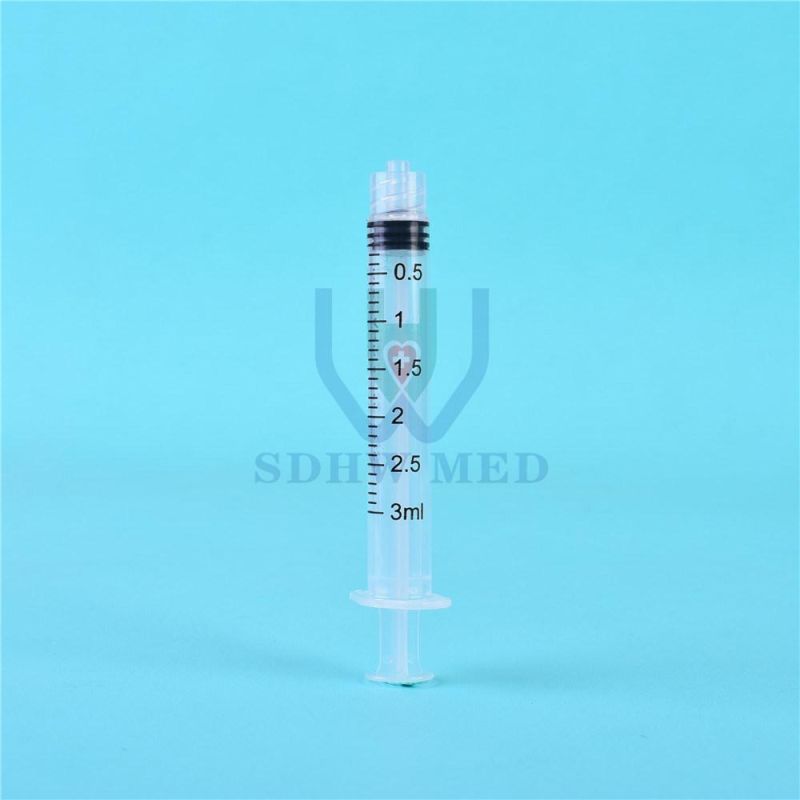 Disposable Oral Syringes Adult Use Food Syringe Hospital Children Oral Syringe with Tip Cap 10ml Oral