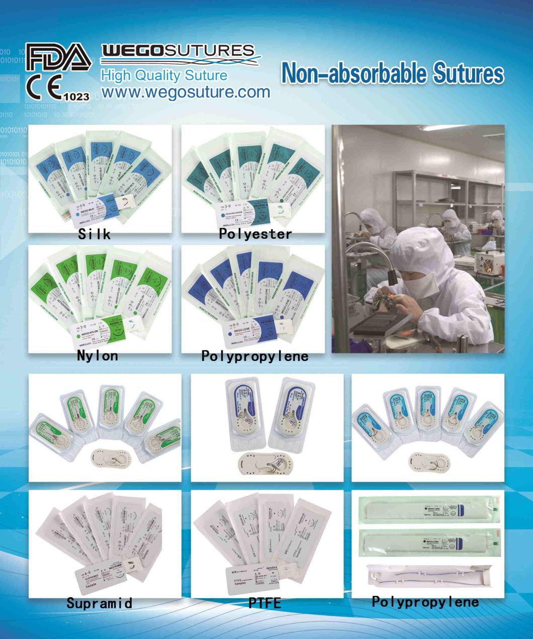 Surgical Sutures (PDO, PGA, Silk, Nylon, PGLA, Polypropylene, Polyester)