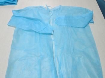 Disposable Polypropylene Isolation Gown Steriler Isolation Gown for Hospital