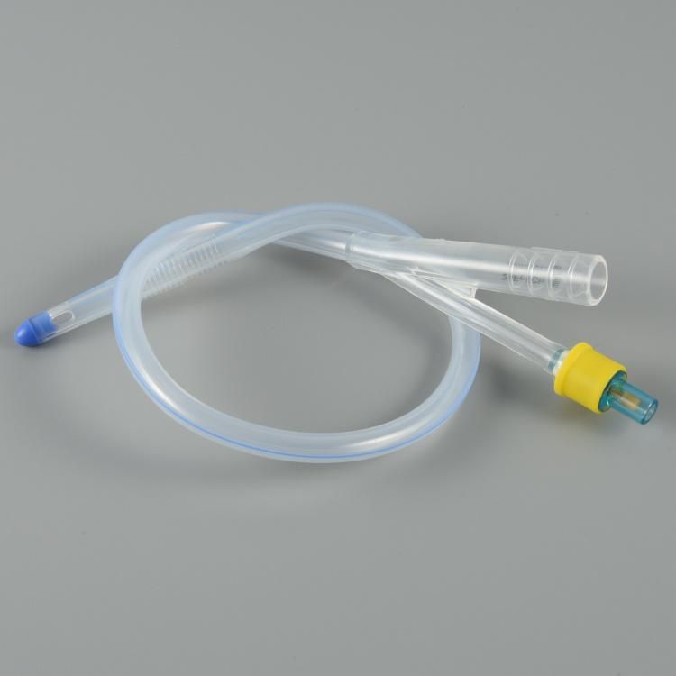 Two Way Disposable Foley Silicone Catheter