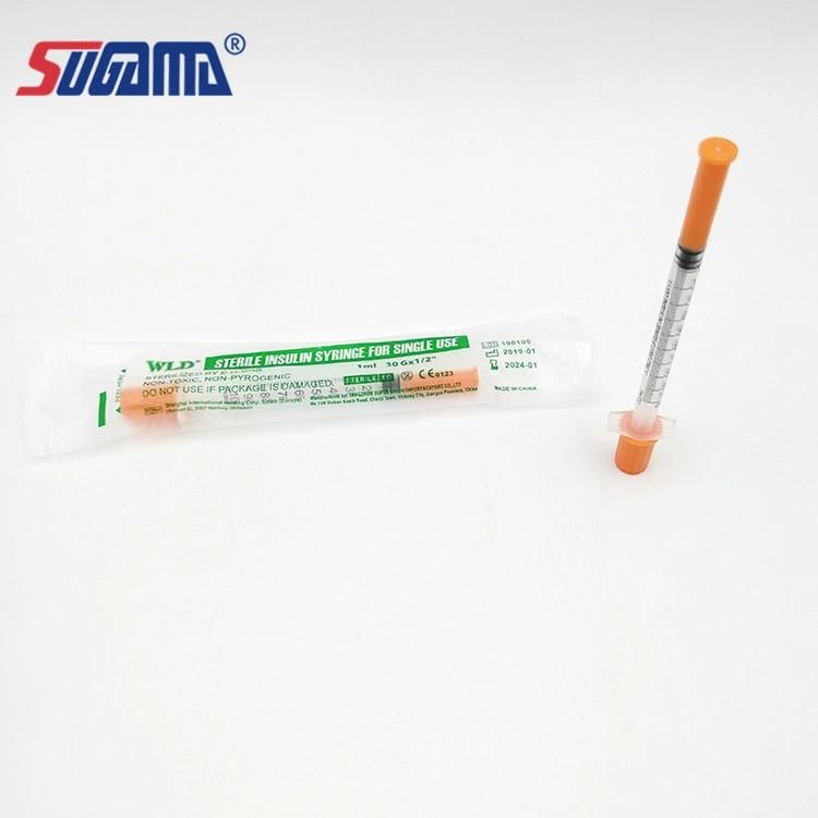 Disposable 1cc 5cc Insulin Syringe