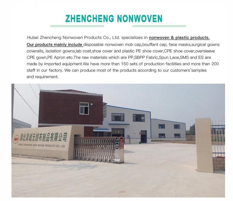 Biodegradable Antiatatic Cleanroom Medical Nonwoven Shoe Cover