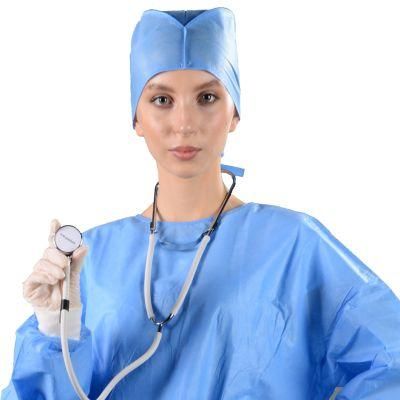 Nonwoven Gown Sterile Isolation Gown 4 Tie-Back Disposable Surgical Gown