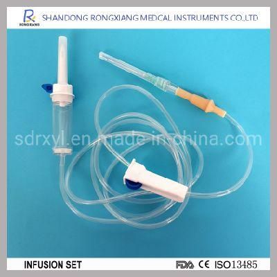 IV Infusion Set with Air Vent Filter Ce Approval