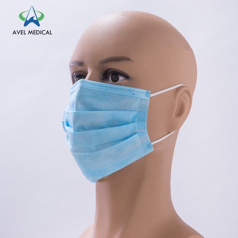 High Quality 3layer Blue Disposable Face Mask