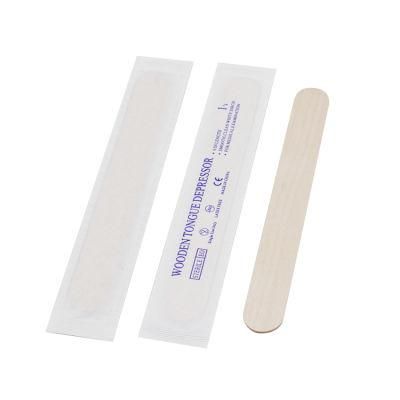 Medical Sterilize Wooden Tongue Depressor