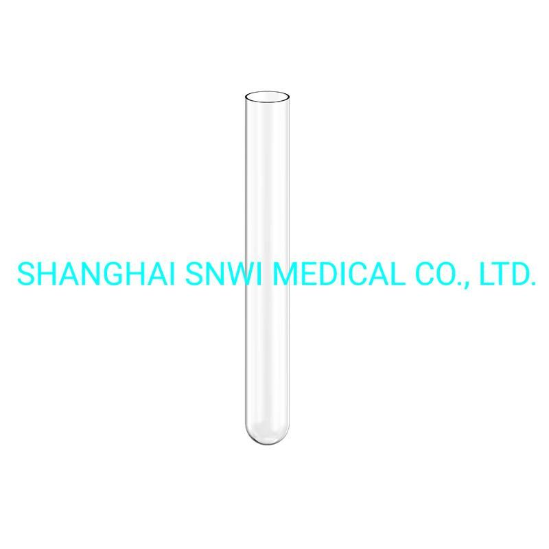 Lab Glassware 28ml Clear Round Bottom Glass Test Tube