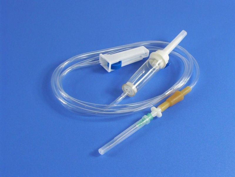 Infusion Set with Needle for Single Use Eo Sterilized