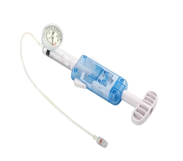 Disposable Balloon Saccule Expansion Pressure Pump for Ptca Surgery