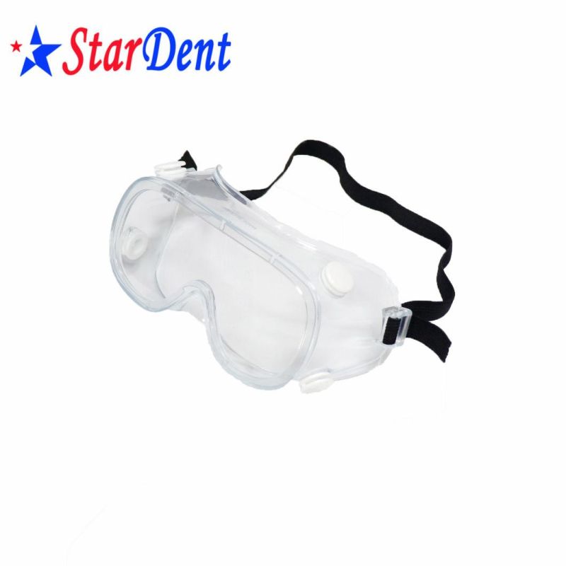 PVC+PC Medical Protectivegoggles/Safety Glasses Transparent Eye Protection Goggles