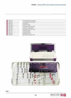 New DVR Loc Plate Surgical Instrument Set_1